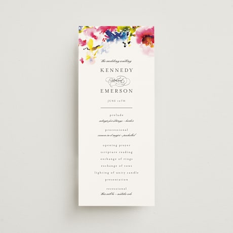 Wedding Programs