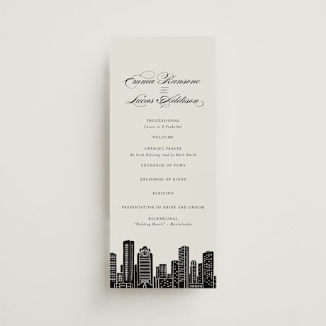 Wedding Programs