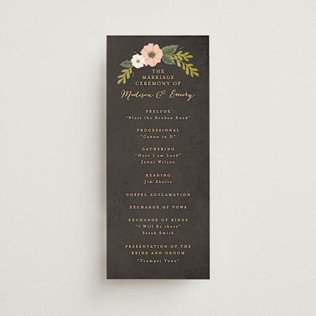 Wedding Programs