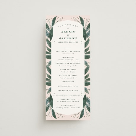 Wedding Programs