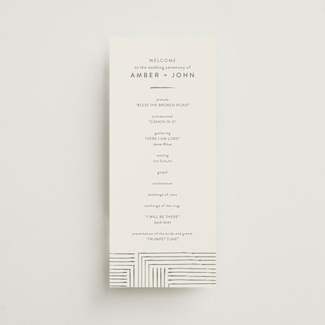 Wedding Programs