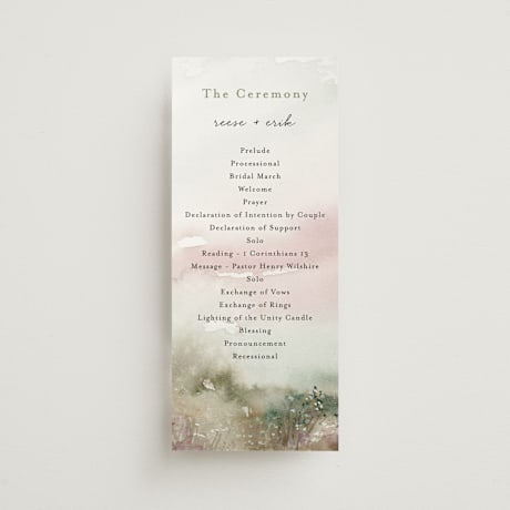 Wedding Programs