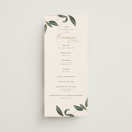 Wedding Programs
