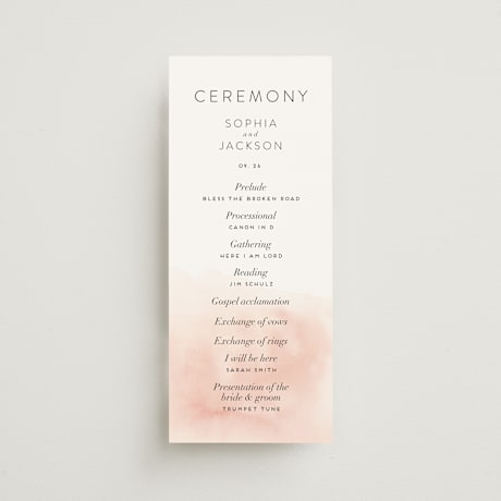 Wedding Programs