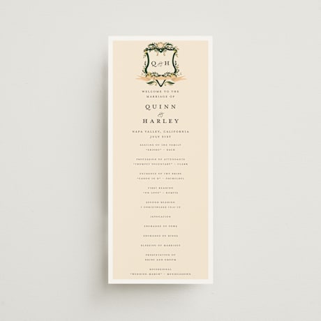 Wedding Programs