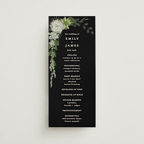 Wedding Programs