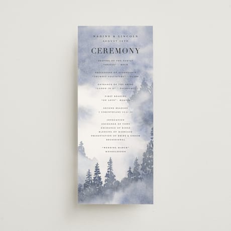 Wedding Programs