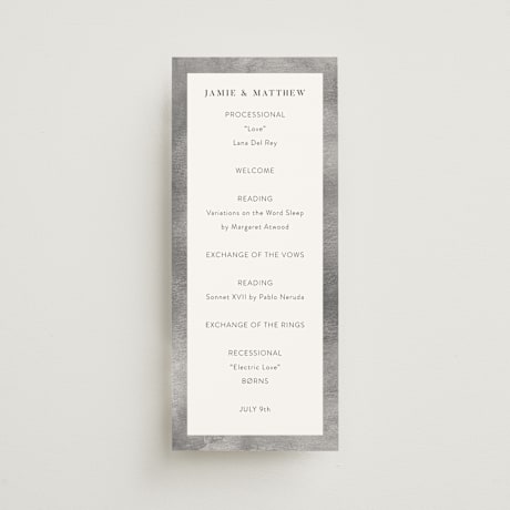 Wedding Programs