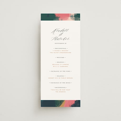 Wedding Programs