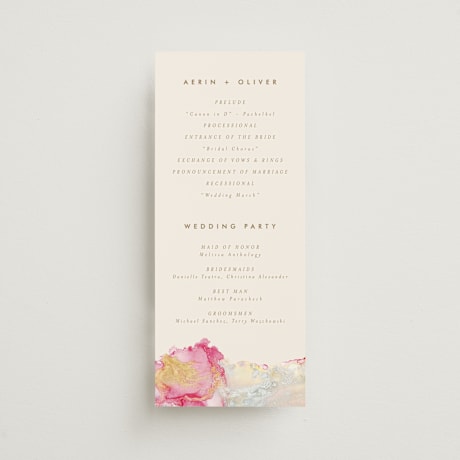 Wedding Programs