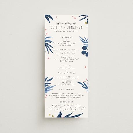Wedding Programs