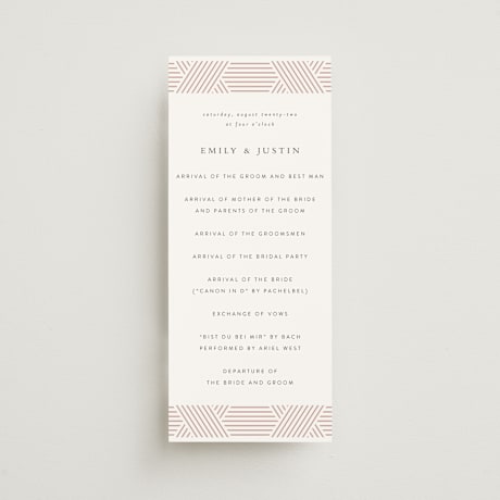 Wedding Programs