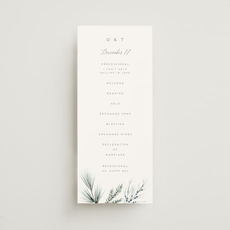 Wedding Programs