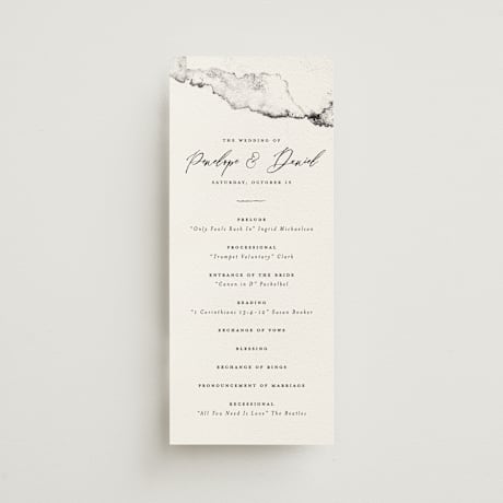 Wedding Programs