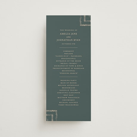 Wedding Programs