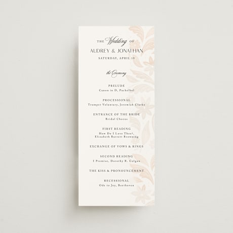 Wedding Programs