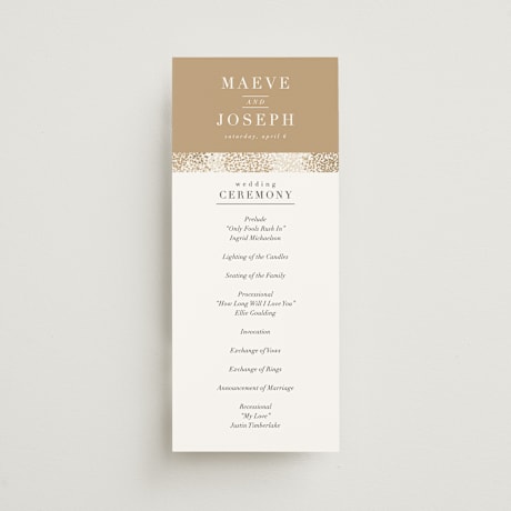 Wedding Programs