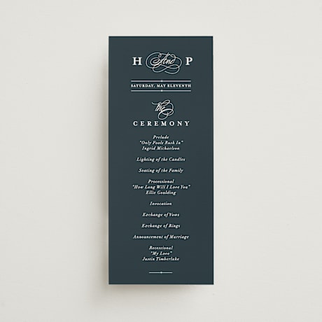 Wedding Programs