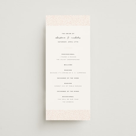 Wedding Programs