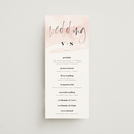 Wedding Programs