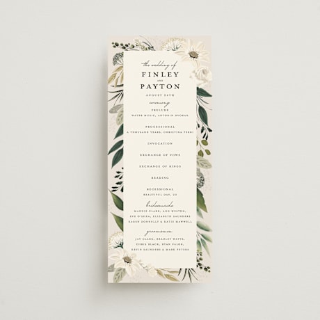 Wedding Programs