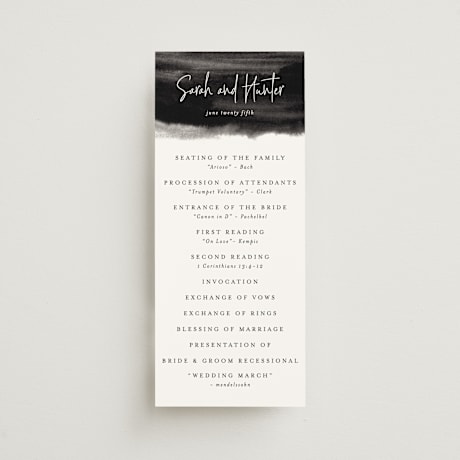 Wedding Programs