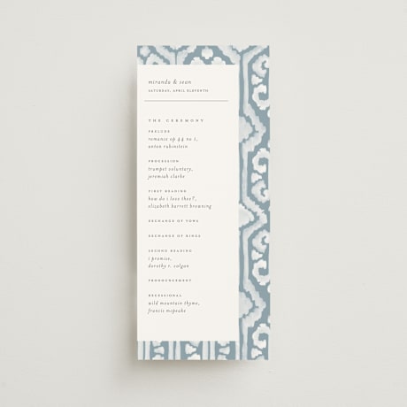 Wedding Programs