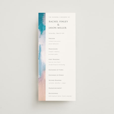 Wedding Programs