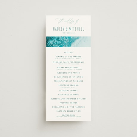 Wedding Programs