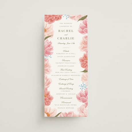 Wedding Programs