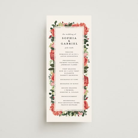Wedding Programs