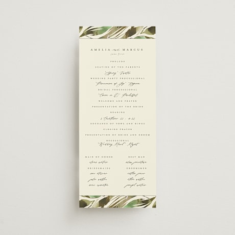 Wedding Programs