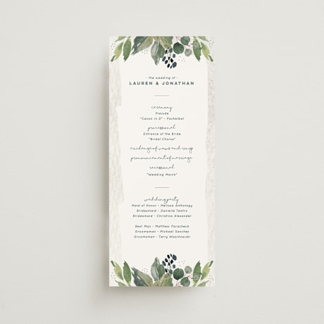 Wedding Programs