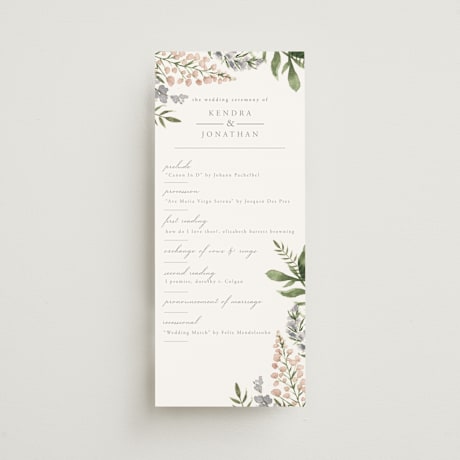Wedding Programs