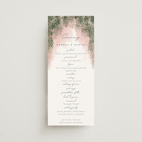 Wedding Programs