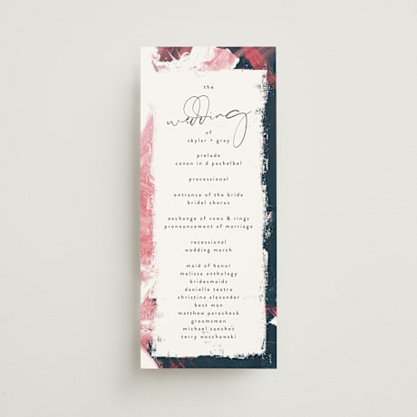 Wedding Programs