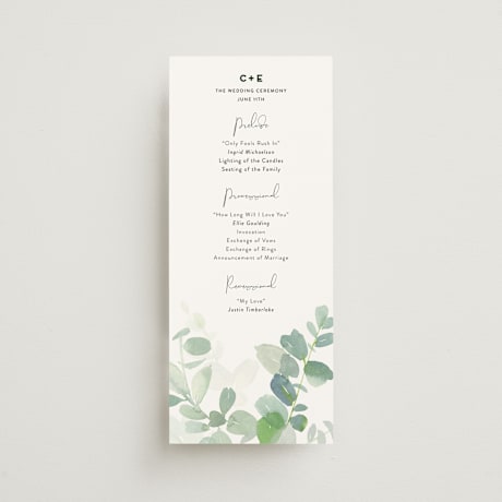 Wedding Programs