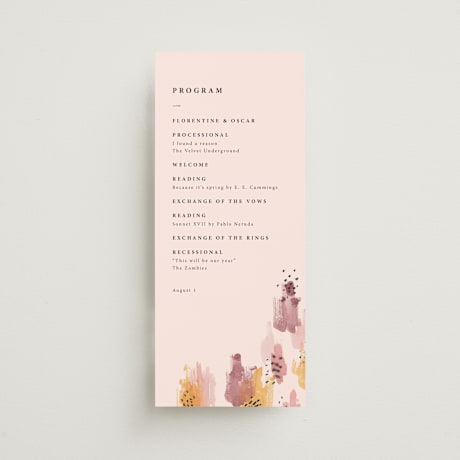 Wedding Programs