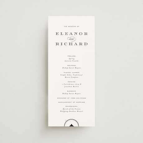 Wedding Programs