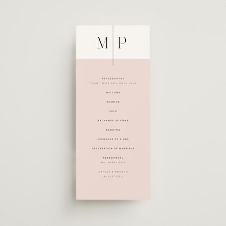 Wedding Programs