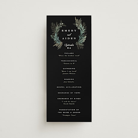 Wedding Programs