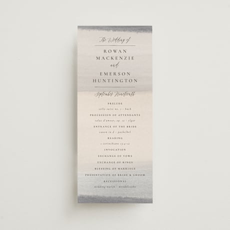 Wedding Programs