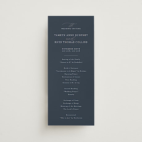 Wedding Programs