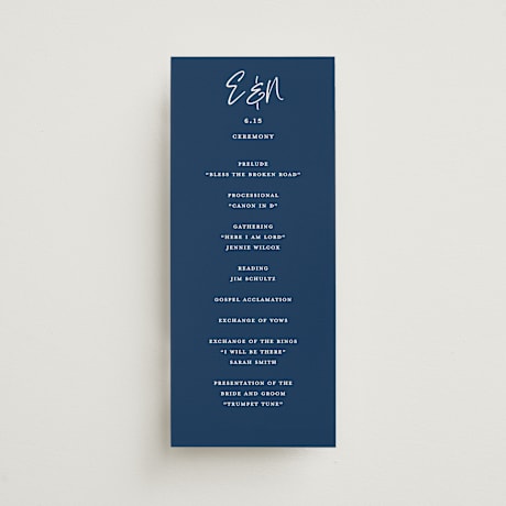Wedding Programs