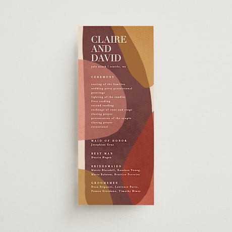 Wedding Programs