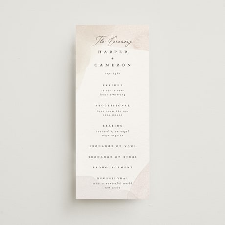 Wedding Programs