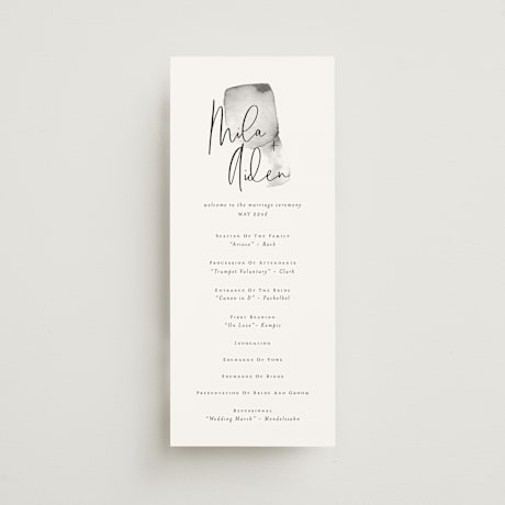 Wedding Programs