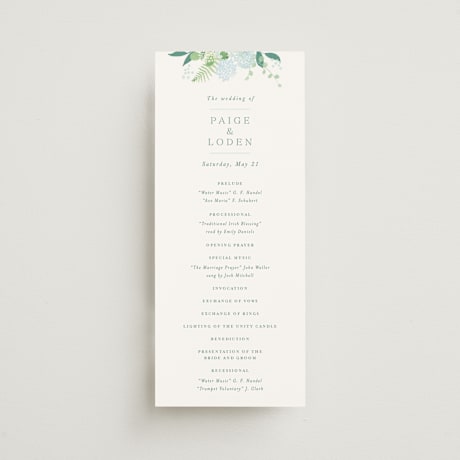 Wedding Programs