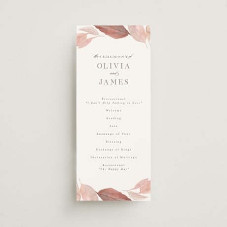 Wedding Programs