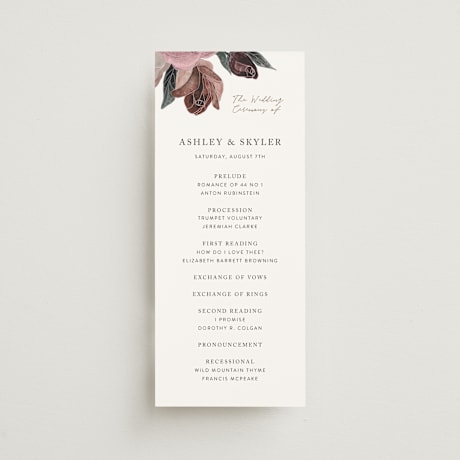 Wedding Programs